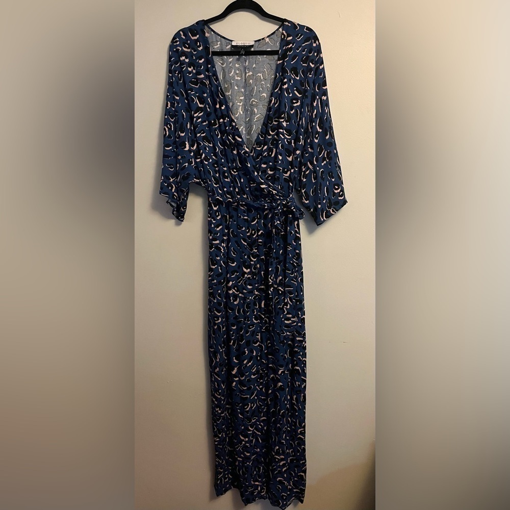 ELOQUII Elements Kimono Sleeve Jumpsuit Size 18 - Picture 2 of 5